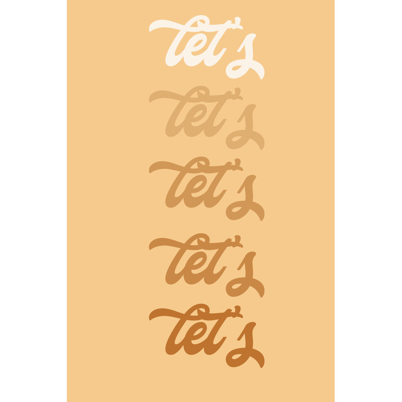 Let's Party I by Anna Hambly - Wrapped Canvas Print, 91cm H x 61cm W x 3.8cm D