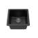 16.63'' L Single Bowl Granite Kitchen Sink
