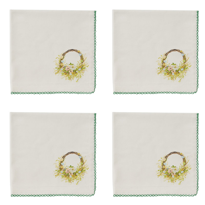  Spring In Bloom Napkin Set of 4