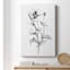 Croquis de coquelicots sauvages sur toile-1283979347