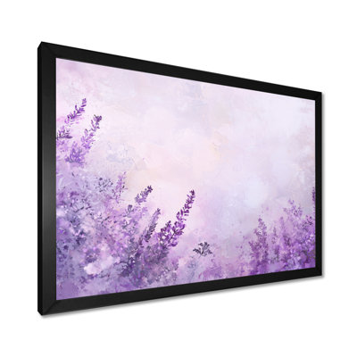 Lavender Meadows In France IV - Lavender Wall Art Print