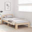 Bed Frame With Headboard Solid Pine Wood-1053562429-1068292984