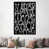 Black Floater Framed