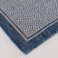 Tapis d'intérieur / extérieur bleu marine à motif de chevrons Avevia-1239688593