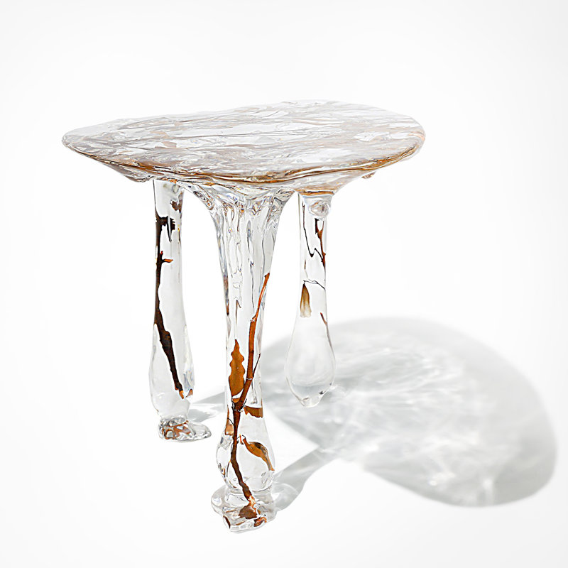 Crystal Branched Adorned Coffee Table