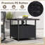 Table d'appoint en osier et rotin -2071975701