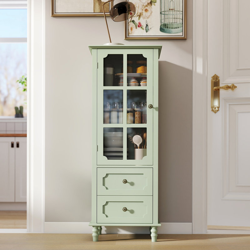 Light Gray Shaker Solid Wood Single Door Base Cabinet with Adjustable Shelves for Kitchen, Laundry, and Bathroom Storage (9\