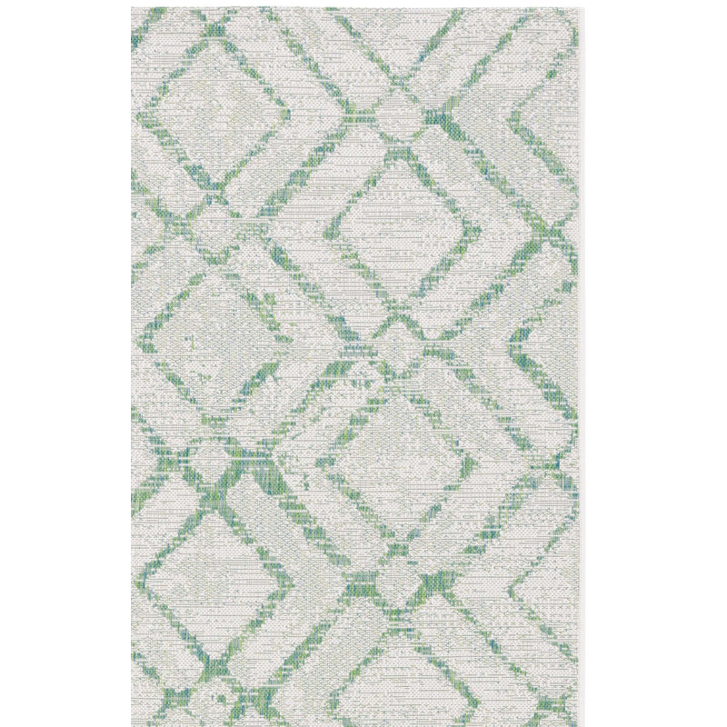 Benedick Performance Geometric Indoor/Outdoor Area Rug, Runner 2'3" x 8'