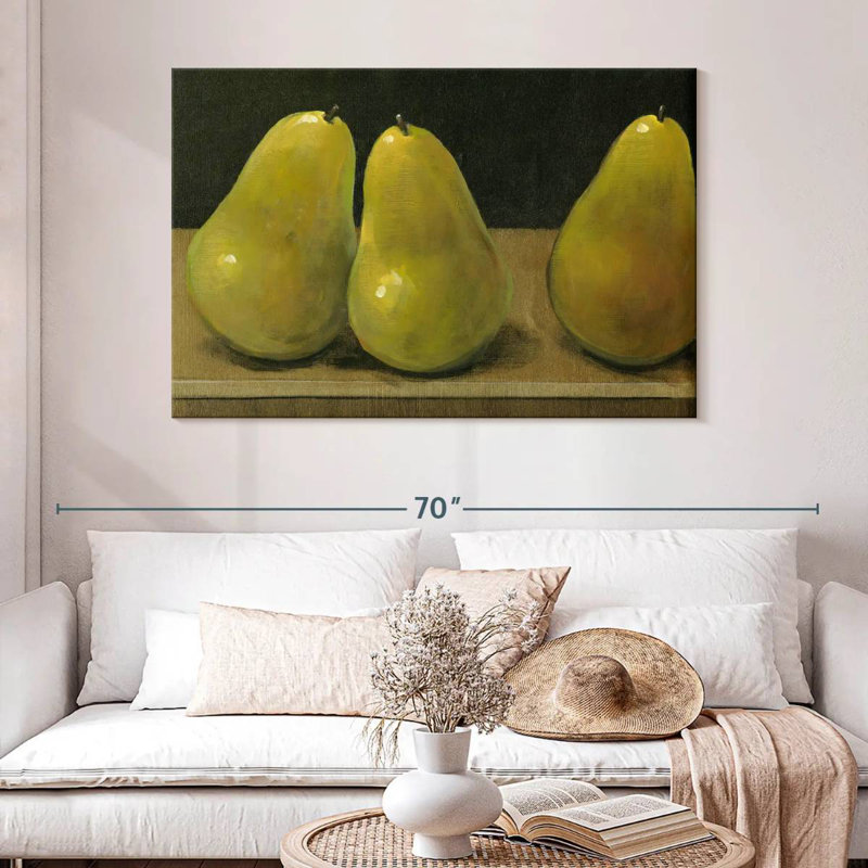 Yarlin Pear Study, 32" H x 48" W