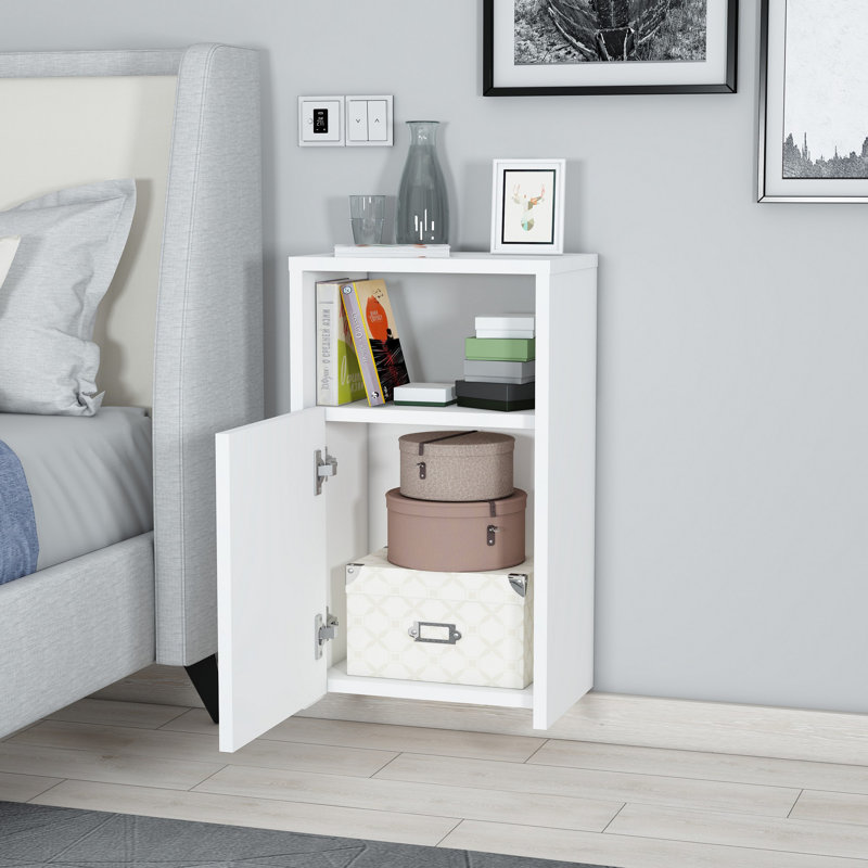 Table de nuit, Blanc
