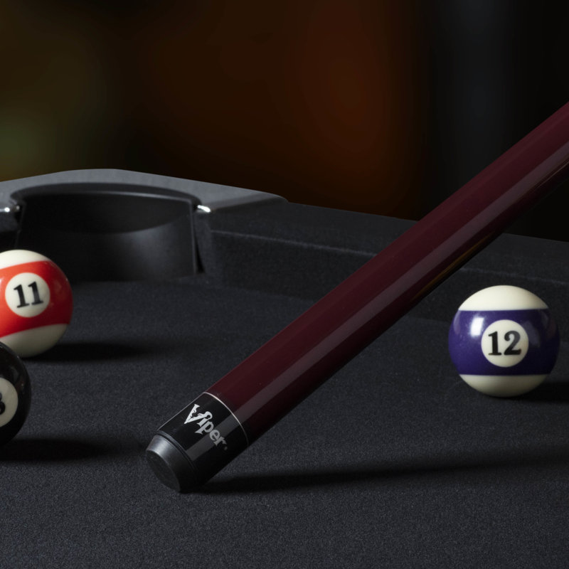 Viper Elite Unwrapped Pool Cues, Red