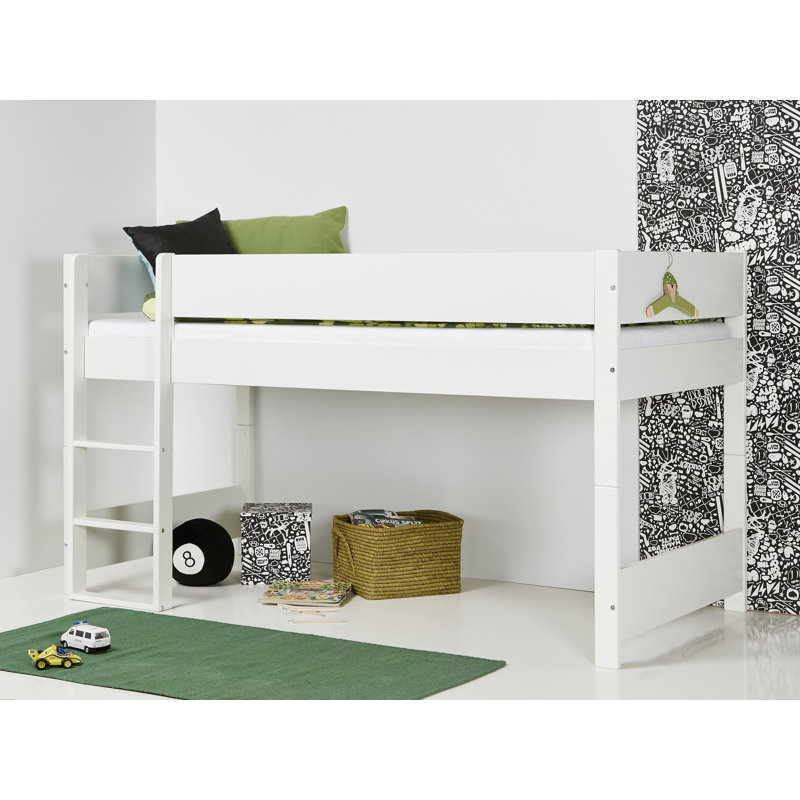 Hettie Loft Bed with Built-in Ladder Included