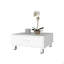 Coffee Table, One Drawer, Four Legs, White