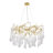 12 - Light Dimmable Geometric Chandelier