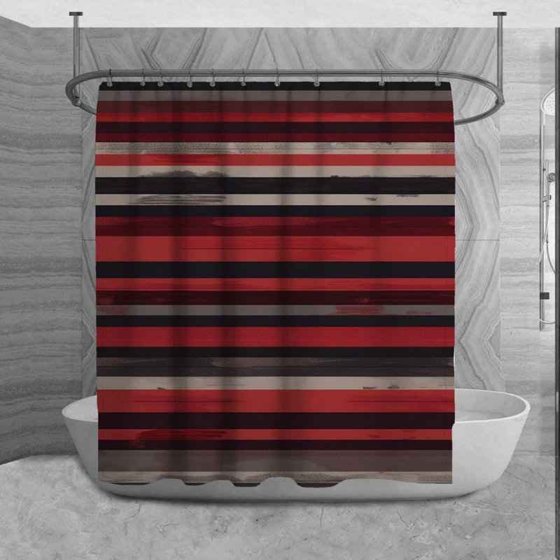 Rideau de douche Rockey, H 73 po x l 70 po