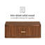 Tablette murale en bois massif Fig