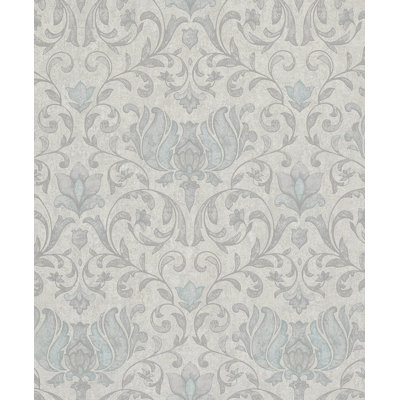 City Romance Damask Wallpaper
