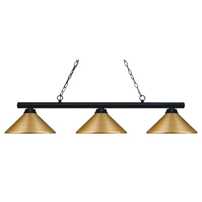 Chaparro 3 - Light Gold Cone Pendant