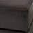 Bonded Leather 31 Sq - Brown, Comfortable Footrest In Brown Soft Upholstery