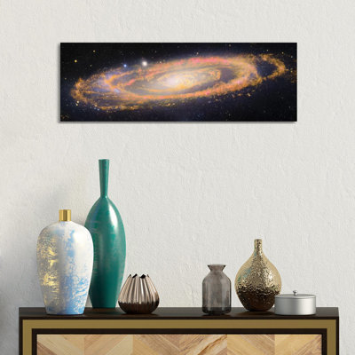 M31, Andromeda Galaxy V by Robert Gendler - Wrapped Canvas Panoramic Print