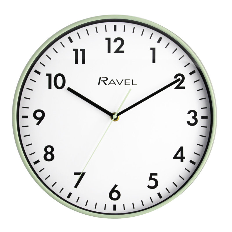 Wall Clock, Sage Green
