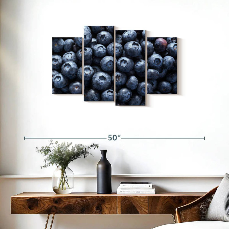 Yarlin Fresh Blueberries, 22" H x 36" W