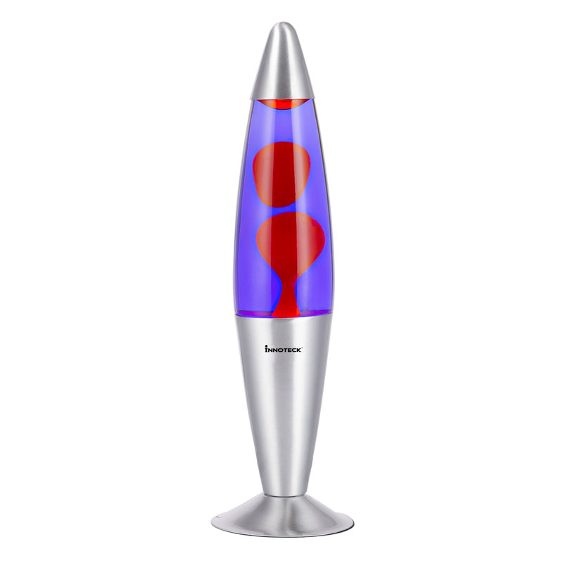 Bolbirer Lava Lamp, Orange/Violet, 42cm