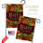 Double Sided 18.50'' H x 13'' W Polyester Flag Set