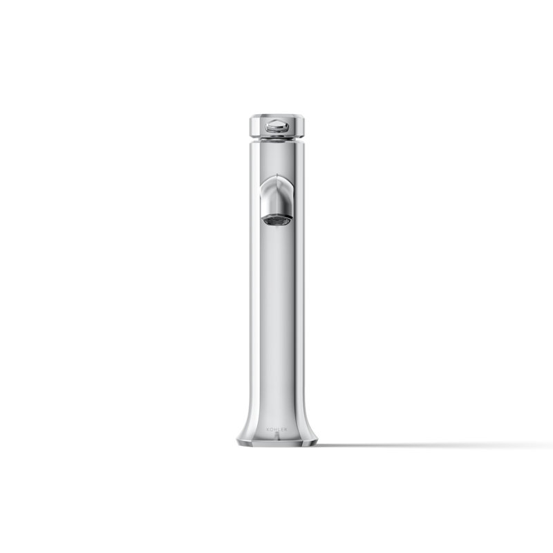 Occasion Tall Single-Handle Vessel Sink Bathroom Faucet with Drain Assembly, Polished Chrome, 1.2 GPM