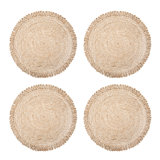 Amaretto Abaca Round Placemat