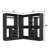 72"-108"Closet System With Drawers And Rods-1181748212