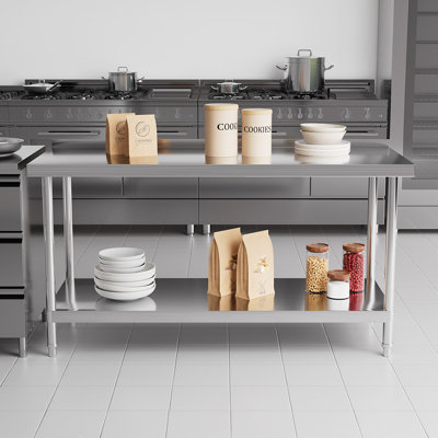 Metal Kitchen Island