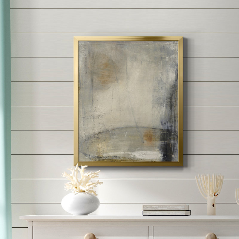 Toile encadrée de qualité supérieure - prête à être accrochée, Or, H 20 po x l 16 po