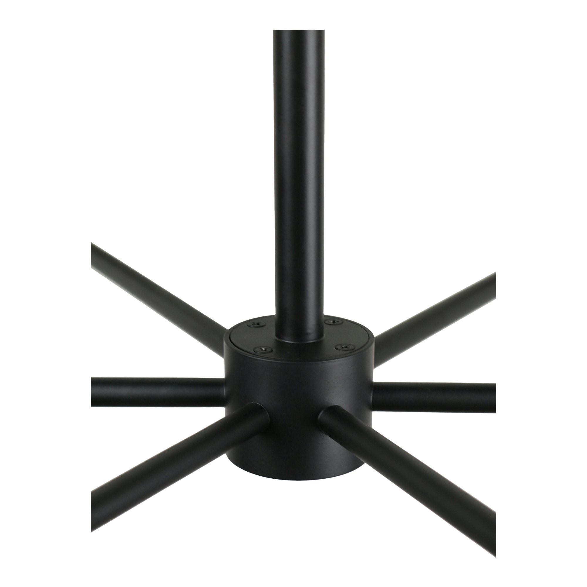 6 - Light Steel Chandelier