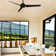 Roboto 3 - Blade Indoor/Outdoor Smart Ceiling Fan with Remote Control Included