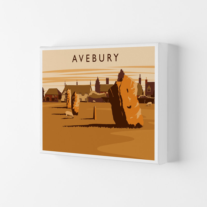 Avebury by Richard O'Neill - Print, Wrapped Canvas, 30cm H x 40cm W x 4cm D
