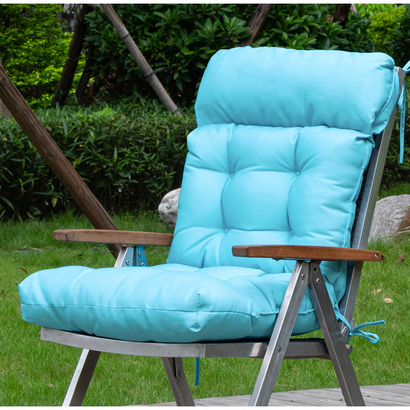 Cassella Outdoor 4'' Seat Cushion, Sky Blue