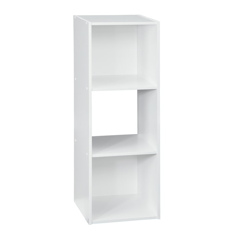 White 3-Cube Organizer Shelf Unit