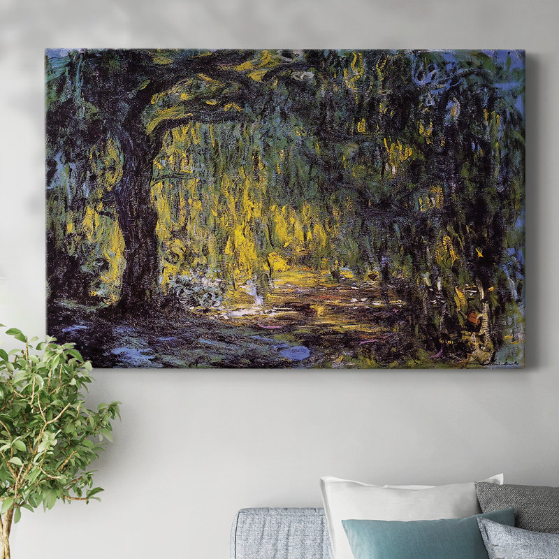 Weeping Willow 2, 1918-Gallery Wrapped Canvas, 8" H x 12" W
