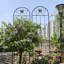 Treillis de jardin en métal antirouille pour plantes grimpantes-117533802