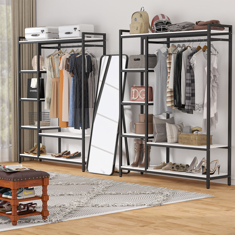 Système d'organisation l 47 po Olivie, Blanc