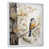 White Floater Framed