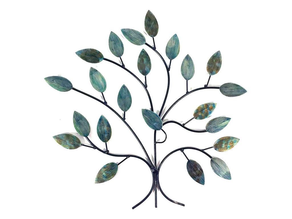 Handmade Trees And Nature Wall Decor on Metal