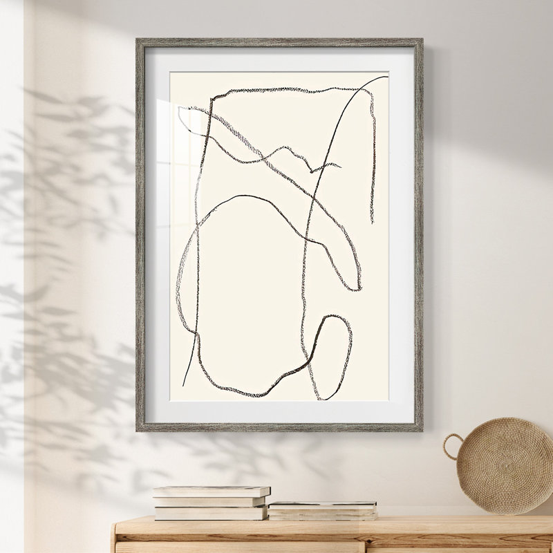 Ethereal Umber II - impression encadrée, Vieilli, H 28,5 po x l 20,5 po