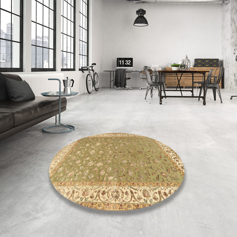 Jamya Oriental Indoor Rug, Round 6'