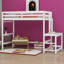 Lit mezzanine simple avec plate-forme échelle-1848665565