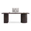 Bureau rectangulaire en bois manufacturé Smoky Wood-109743271-109743274