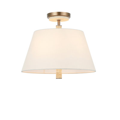 Rockford 3-Light Semi-Flush Mount Light