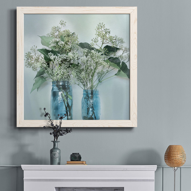 Spectrum Colors II - Peinture sur toile encadrée, Cadre blanc, H 17 po x l 17 po x P 1,5 po