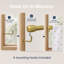 Tringle à rideaux simple réglable à surface plate Café Rod-35540049-70866519